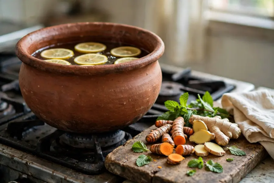 Limão, cúrcuma e gengibre, os ingredientes do shot matinal